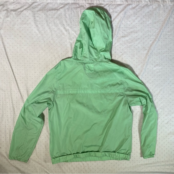 Green Zine Windbreaker Hoodie - Picture 4 of 6